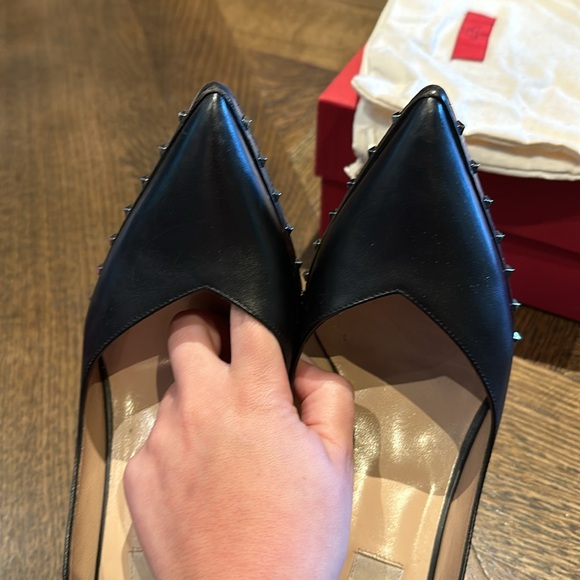Valentino Leather Rockstud Pumps - Picture 6 of 11